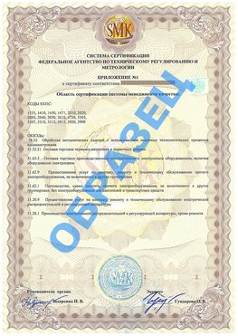 Приложение 1 Советский Сертификат ГОСТ РВ 0015-002